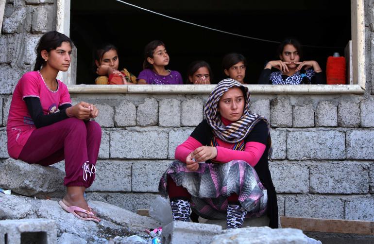 Islamic State Slaves: Yazidi Girls Sold Into ISIS Slavey Bought Back by Families For a Year's Salary